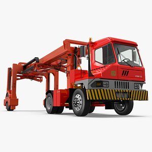 3D model Ottawa T2E Terminal Carrier Truck