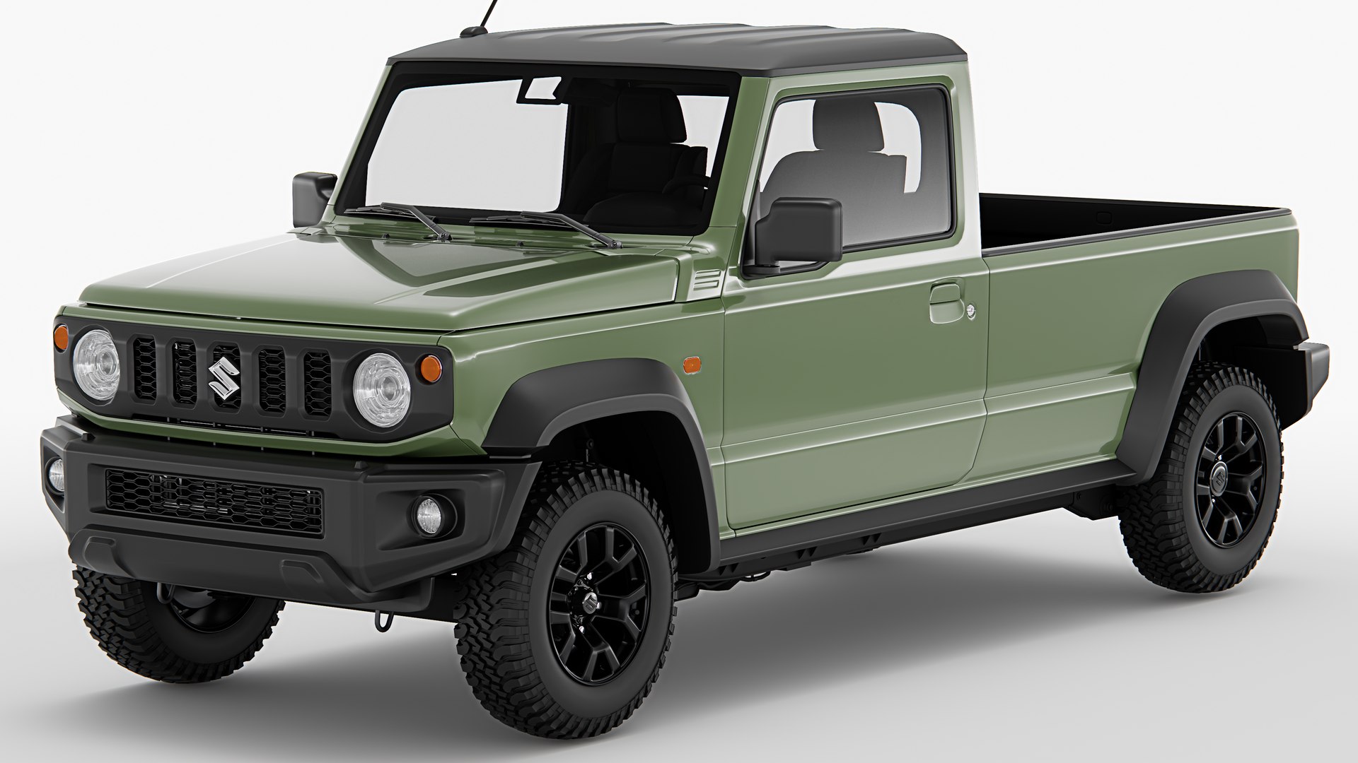 3D Commercial and Work Vehicles Pack - 9 Car Models Bundle https://p.turbosquid.com/ts-thumb/42/qIU5ox/pQ/suzukijimnypickup_1/png/1792682019/1920x1080/fit_q87/4392ddfb1802a567c8e9b352f99a37fcf923ae2f/suzukijimnypickup_1.jpg