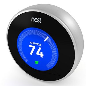 nest thermostat 3d 3ds