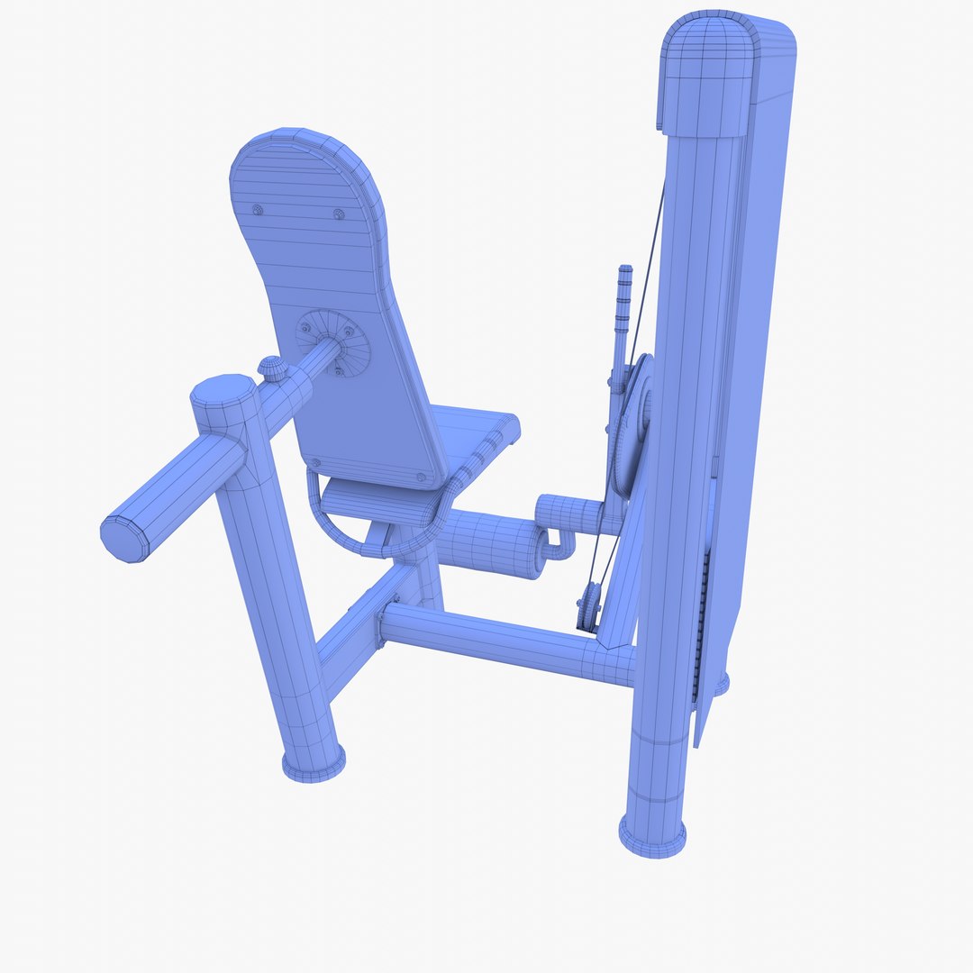 Leg Extension Machine 3D - TurboSquid 2024974