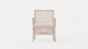 New England armchair 3D model