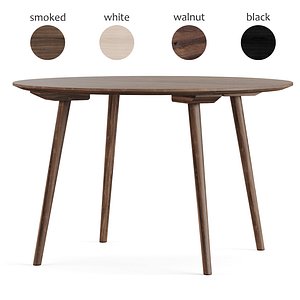 3D dining table scandinavian