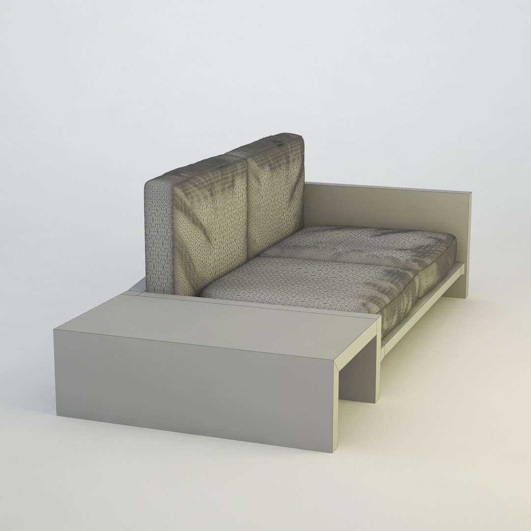 3d modern sofa model