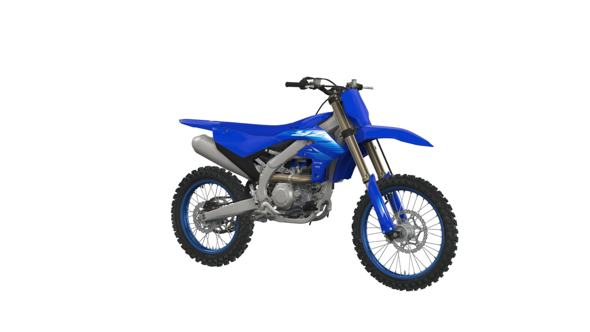 3D Model 2027 Yamaha YZ450F Dirtbike Motocross Off Road Motorcycle Bike ...