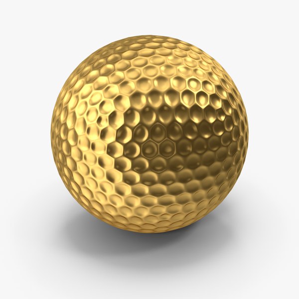 golf ball 3d model