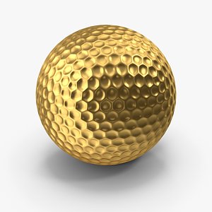 Golf Ball Gold