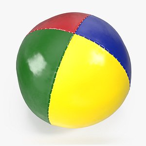 3D Traditional Juggling Ball model