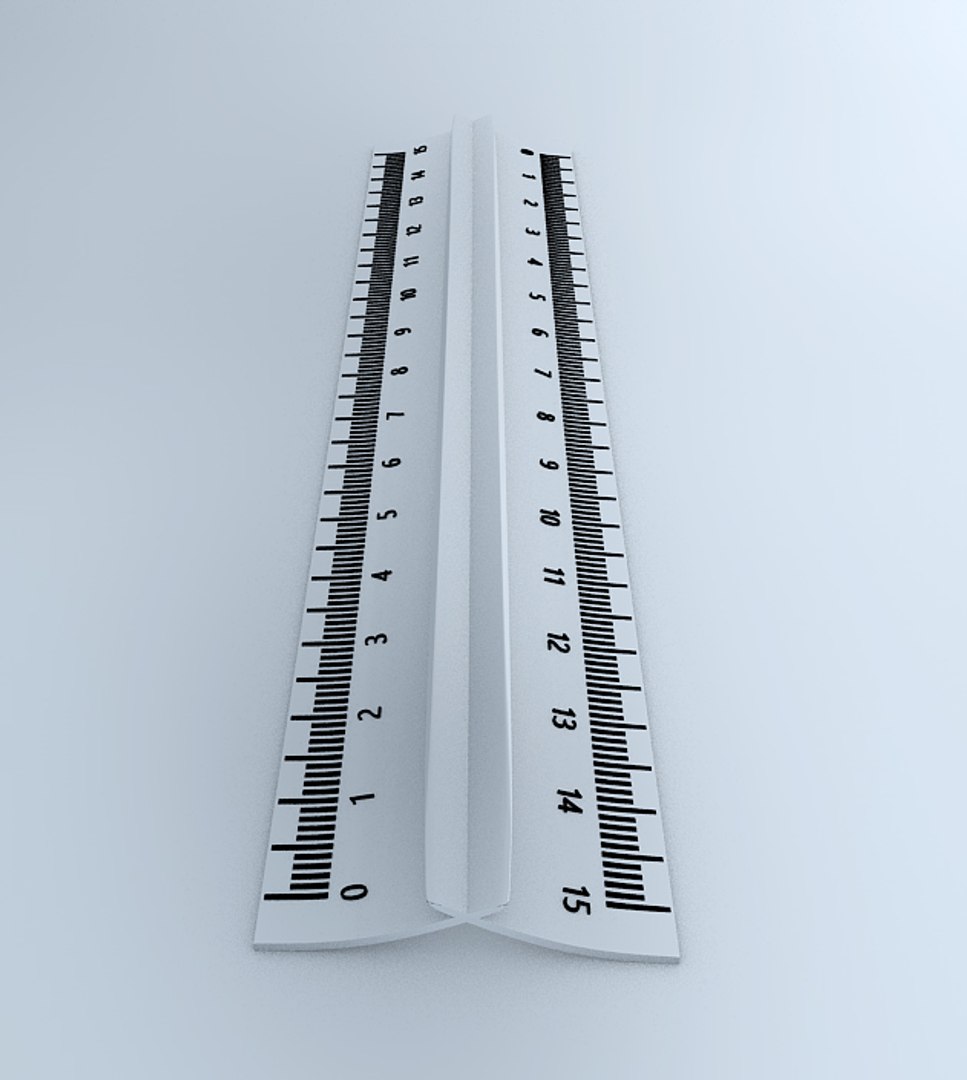 3d Gradual Ruler