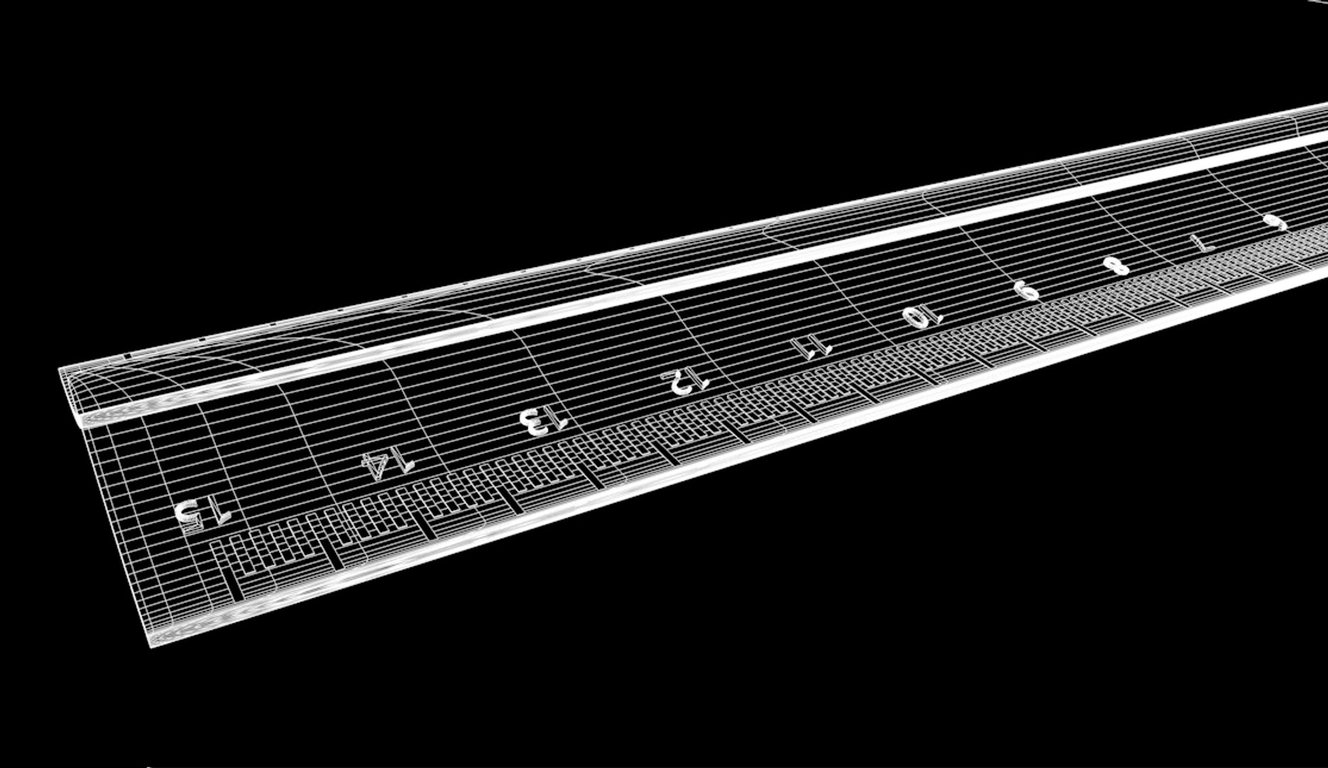 3d Gradual Ruler