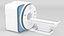 MRT Scanner Siemens Magnetom Skyra Blue 3D model