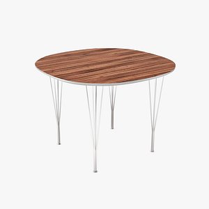 Super Circular Span Legs Table