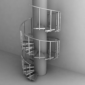 stairs 3d dxf