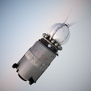 spaceship vostok 3D model