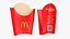 McDonalds French Fries Box