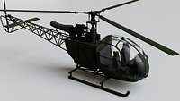 Helicopter Alouette II