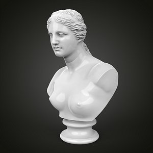 3D Venus de Milo bust model