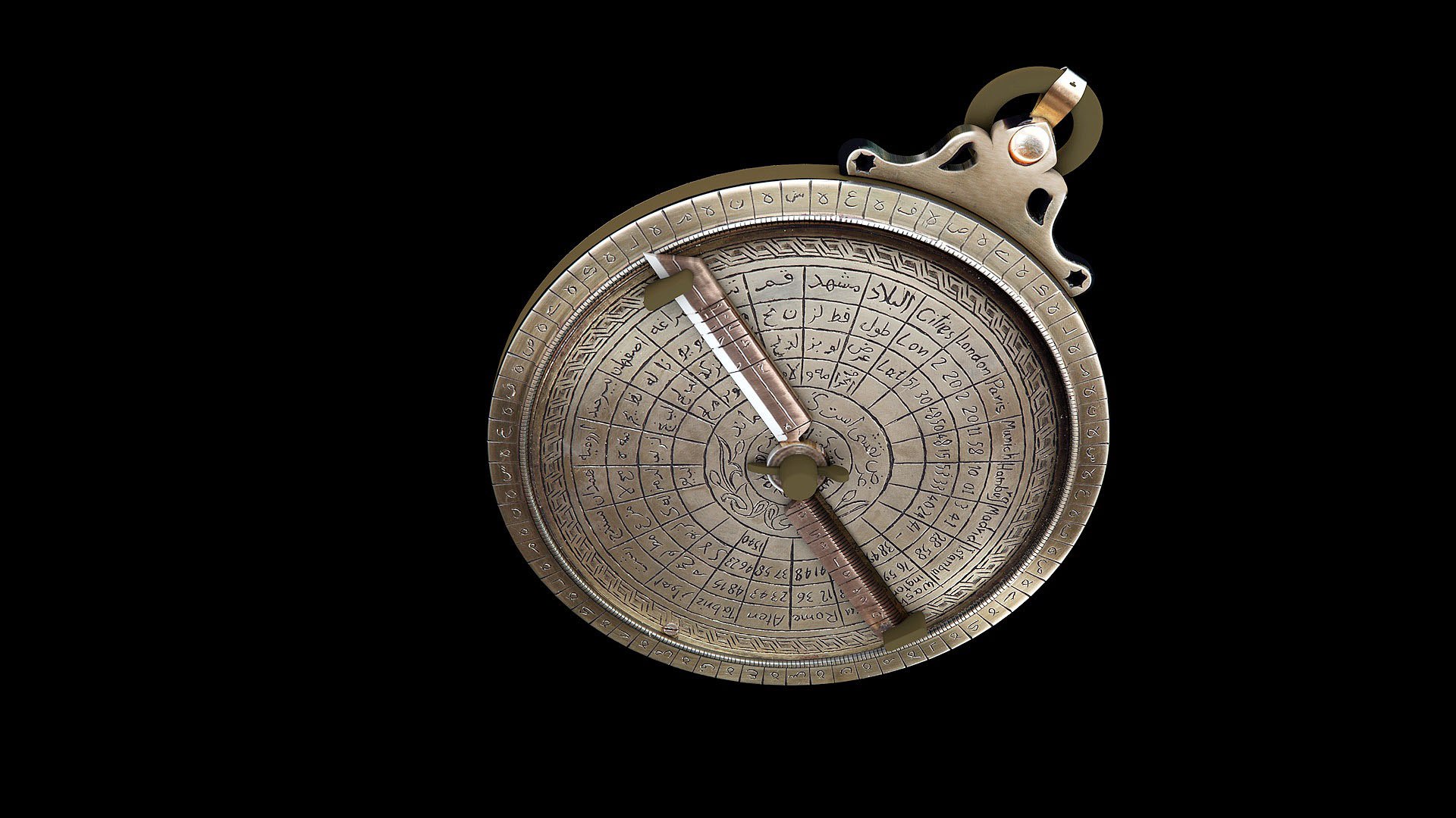 Astrolabe Ancient Navigation 3D - TurboSquid 1595013