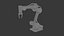 3D Industrial Robotic Arm model