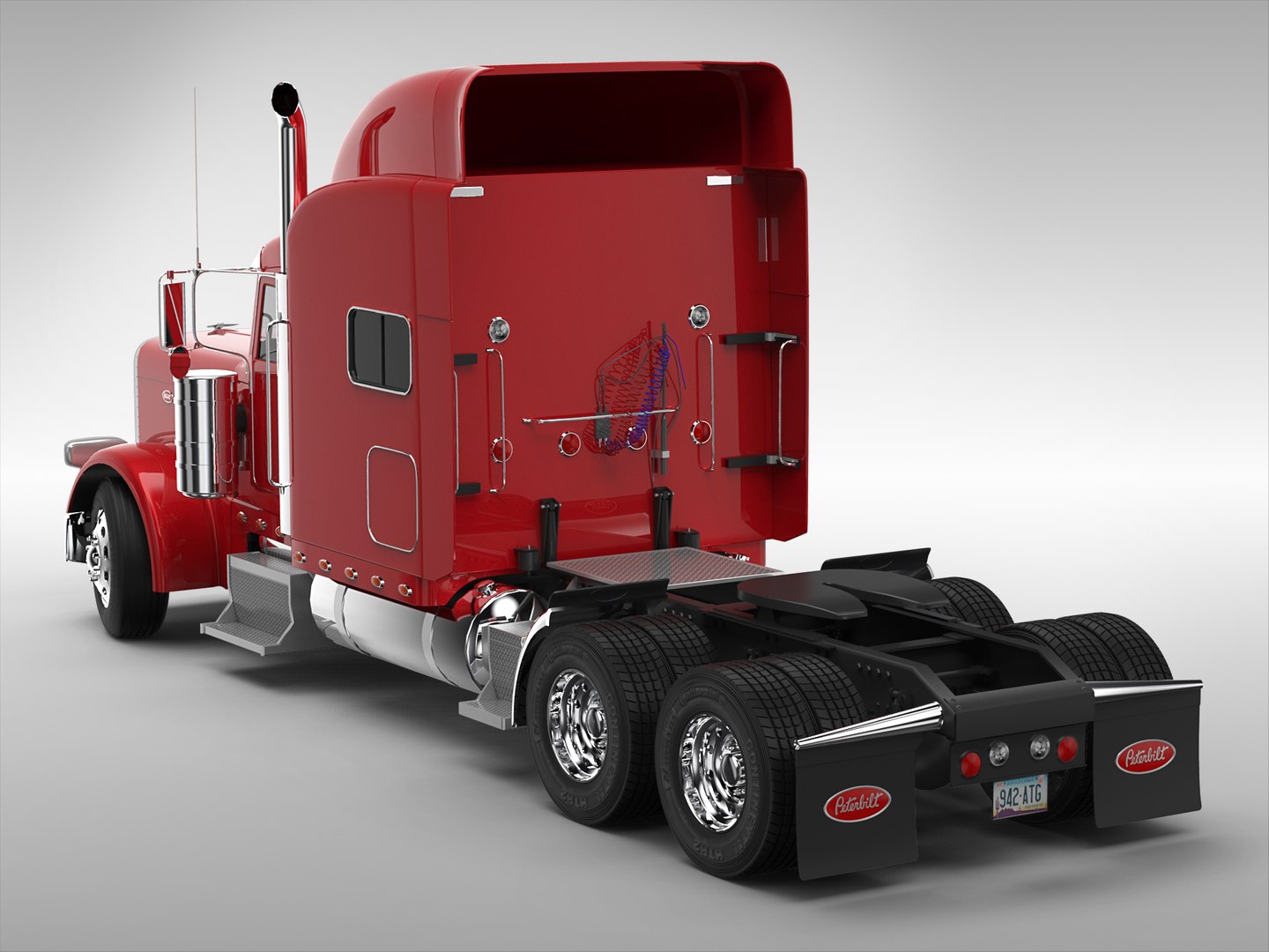 3d Truck Trailer Model