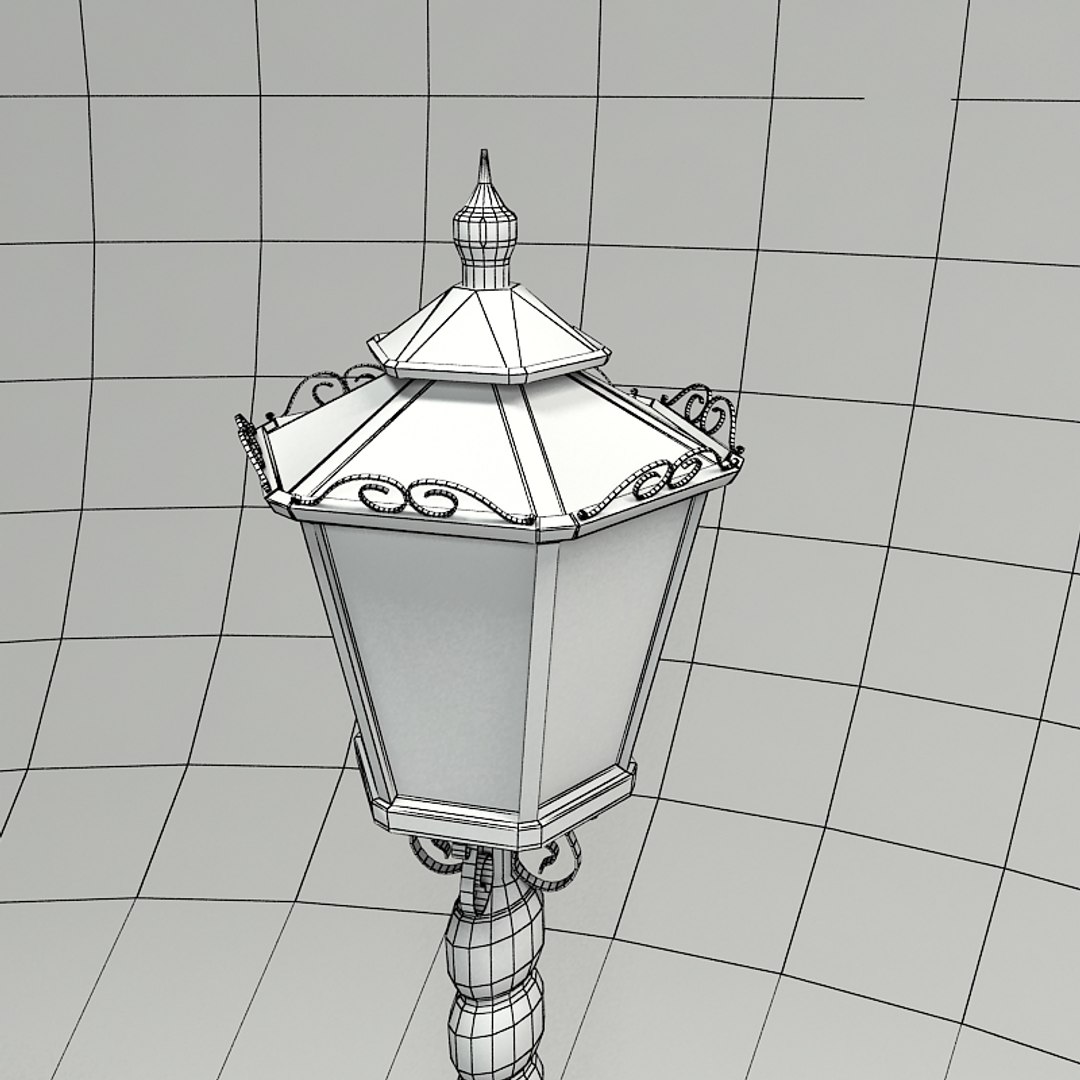 3d Streetlight Street Lamp Model