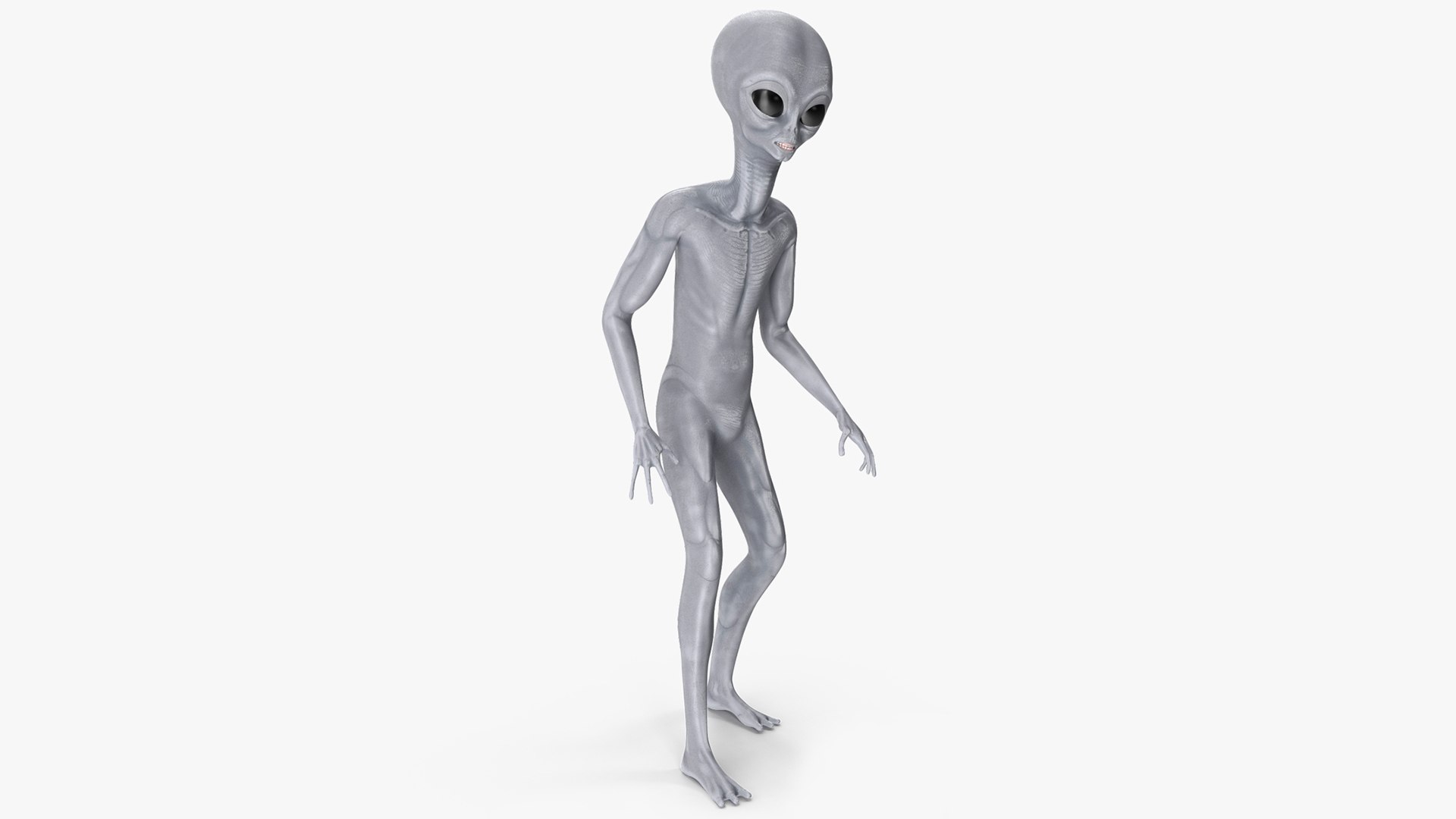 Alien Rigged for Modo 3D model preview