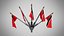 Wall Mount Flags 5 Of Trinidad and Tobago