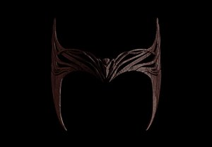Wanda maximoff  scarlet witch crown 3D model