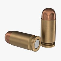Round Nosed 9mm Bullet