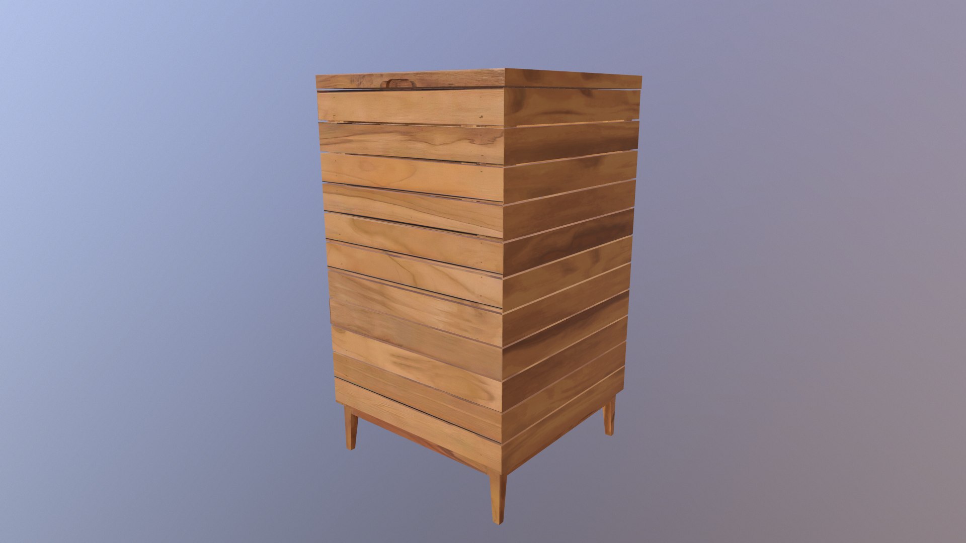 Stefanplast OTELLO Etagenwagen – 3 Ebenen, 40 X 40 X 70 Cm, Braun, Mit Rädern, Kunststoff, Minimalistisch