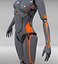 Female Android Robot