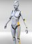 Female Android Robot