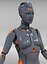 Female Android Robot