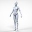 Female Android Robot