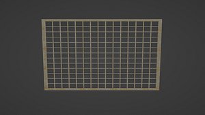 fence 3D model