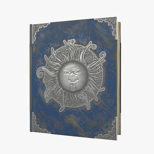 sun book 3d model