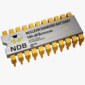 NDB Nuclear Diamond Battery Betavoltaic