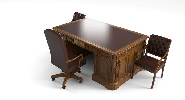 Resolute desk model - TurboSquid 1275695