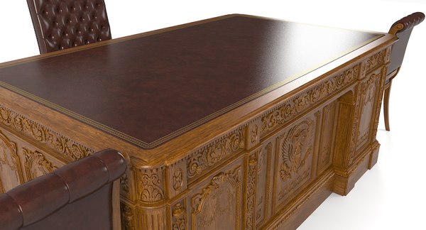 Resolute desk model - TurboSquid 1275695