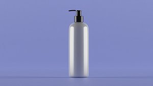 3D Pump bottle model