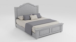 Stylish and comfortable double bed