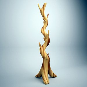 3D coat rack