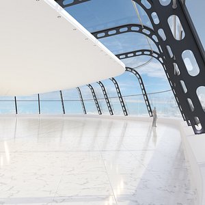 space 3D model