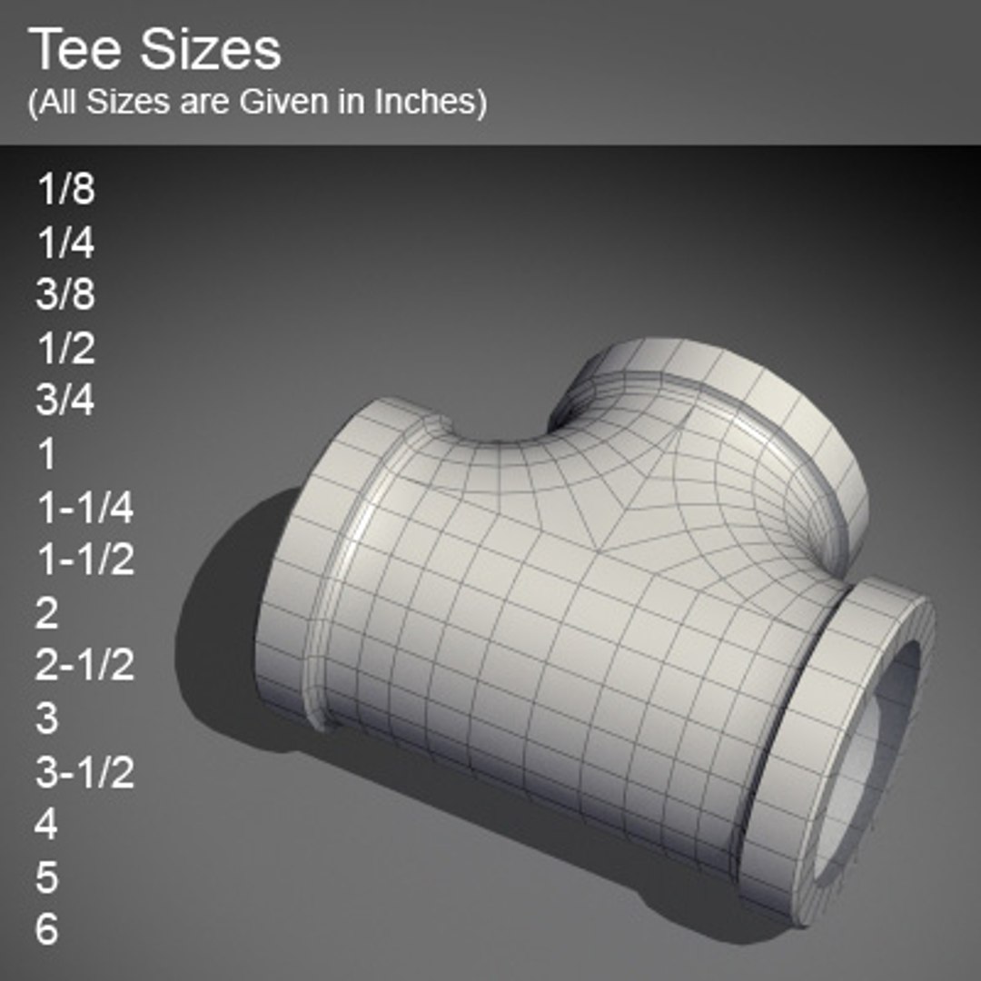 piping fitting 3d model