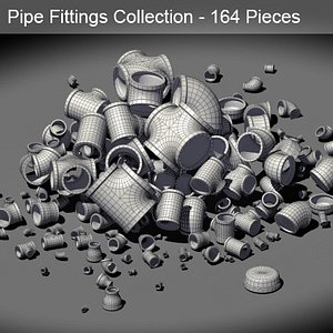 piping fitting 3d model