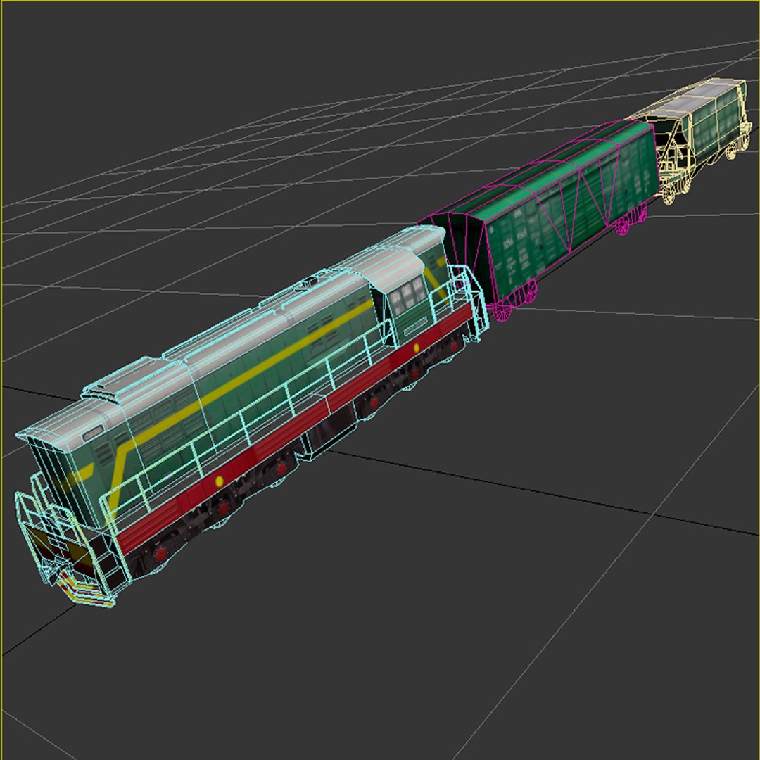 Railwayman Railroader 3ds