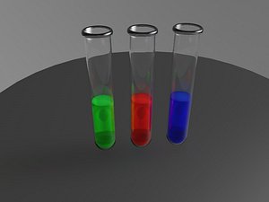 3D test tube