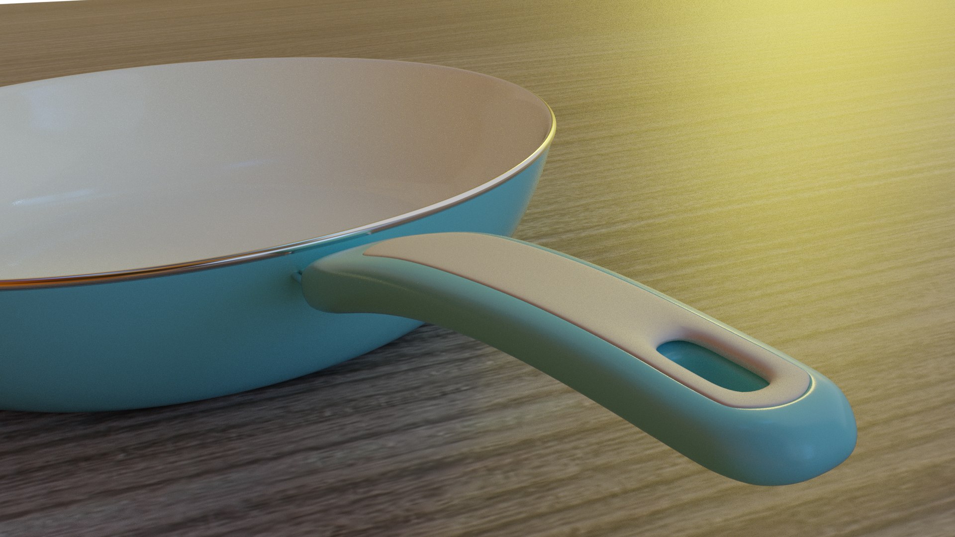3d Model Ceramic Pan Kitchens