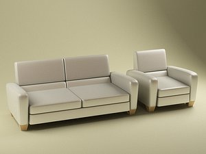 italsofa l229 modelled 3d model