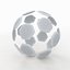 Soccerball split B red