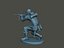 Soldat allemand ww2 Shoot accroupi G2
